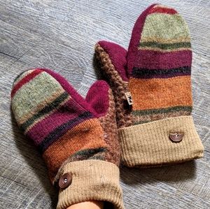 Warm Funky Winter Mittens
